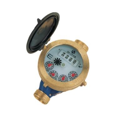 Medidor de Agua Potable CD74TBR DN15 Qmax.3m3/h Rosca G¾ bronce